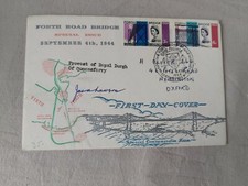 Old GB 1964 Forth Road Bridge cover, South Queensferry First Day Cover