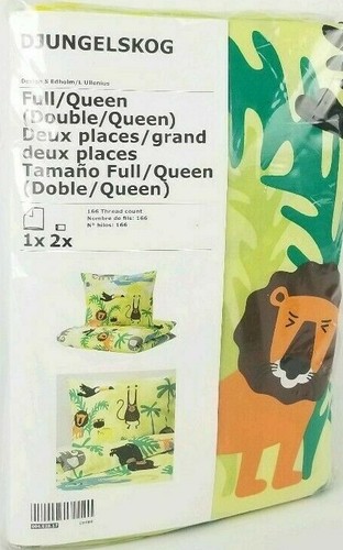 Ikea djungelskog animals green - ikea,