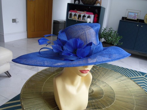 Gorgeous wide royal - 19", blue