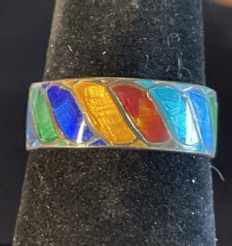 Colorful siam sterling silver - siam,
