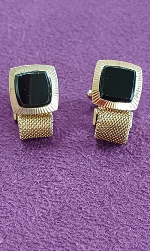 Vintage black glass - black, tone