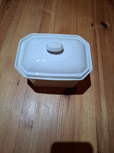 White apilco porcelain terrine - apilco,