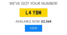 L4Y BM - 5 Digit Private Plate