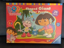 Ravensburger DORA THE EXPLORER SHAPED GIANT FLOOR PUZZLE 26 PIECES complete