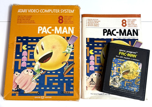 Pac man atari 2600 7800 - 2600, +