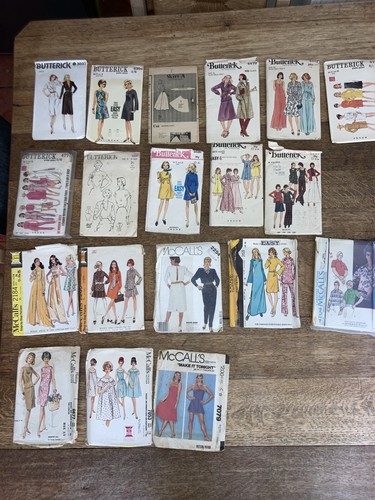 Vintage butterick mccalls - &,