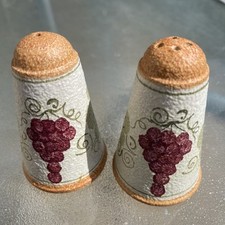 Stoneware Salt & Pepper Pot 10cm Tall