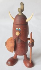 Viking Gonk Bottle Opener w/ Spear / Shield / Horned Helmet