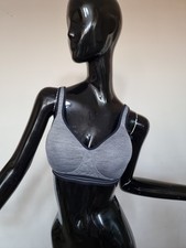 Tu Grey And Black Sports Bra