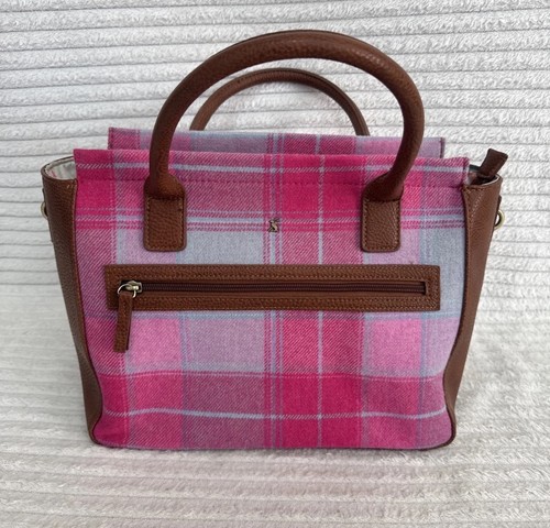 Joules pink checked tweed - checked,