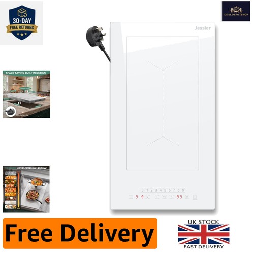 Dual ring induction hob 2800w - dual,