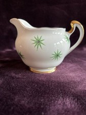 Royal Vale Green Star Bone China Milk Jug