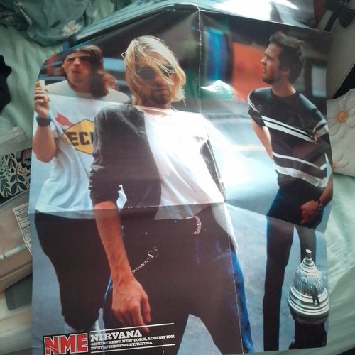 Vintage 1990s large fold out - fold,
