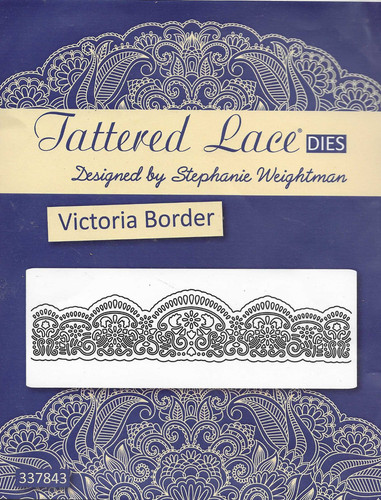 Tattered lace victoria border - victoria,