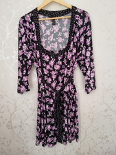 Marilyn Monroe Intimates Size M Floral  Nightwear  Dressing Gown Set Lingerie