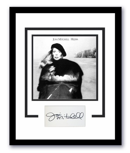 Joni mitchell autographed - joni,