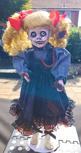Gothic horror girl doll - horror,