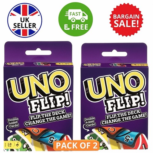 Flip uno card games - uno, multi