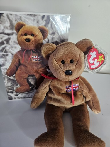Britannia bear with - ty,