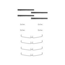 Fits Volvo P 122 S Amazon 2.0 Delphi Front / Rear Brake Pad Accessory Kit