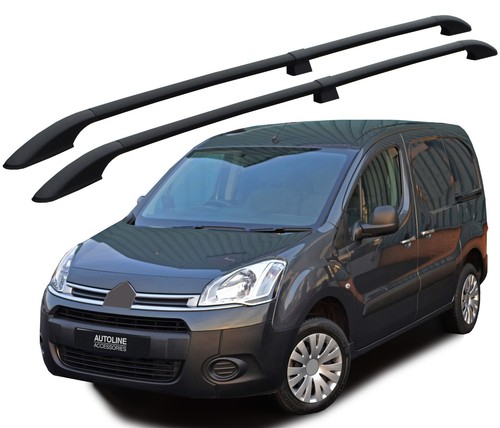 Black aluminium roof rack - black,