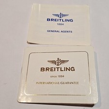 Breitling Aerospace 80360 HARROD'S warranty 1990