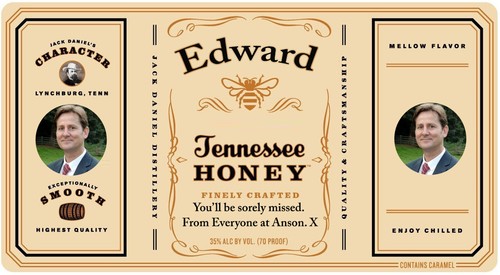 Personalised whiskey honey - personalised, jd