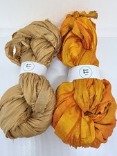 Sari silk ribbon yarn - ribbon,
