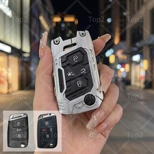 Metal  Car Key Fob Case Cover