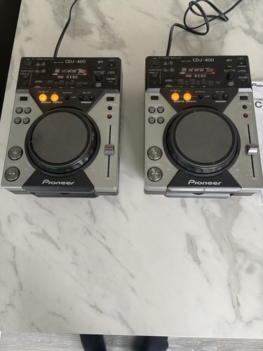 Pair boxed pioneer cdj 400s - pair, of