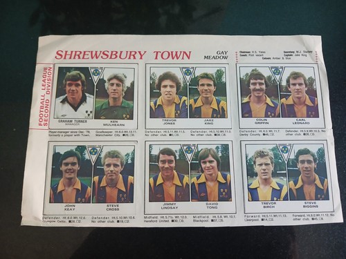 Shrewsbury town football - shrewsbury, team