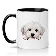 Cute White Fluffy Dog Unisex