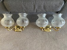 2 BHS Brass Effect Vintage