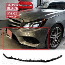 For Mercedes-Benz W212 E250 E350 E400 2014-2016 Black Front Bumper Molding Trim