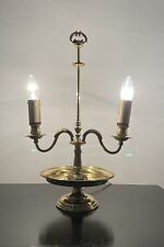 Vintage French Brass Bouilotte Lamp Country Bedside Lamp