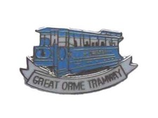 Great Orme Tramway Quality Enamel Lapel Pin Badge