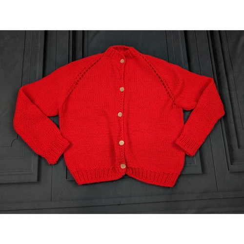 Vintage hand knit acrylic - vintage,