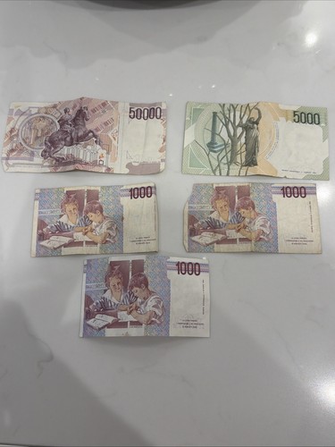 Vintage 000 italian lire - 58,000,