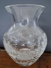 Stuart crystal vase 14cm - vase, x