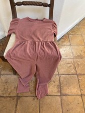 Zara Dusky Pink Jumpsuit 11-12