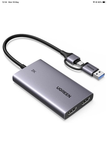 Ugreen video capture card - video, hdmi
