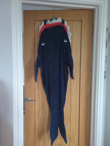 Blue shark blanket small child - blanket,