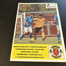. Annan Athletic v Forfar
