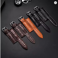 Crocodile Leather Watch Strap