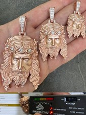 MOISSANITE Jesus Piece Iced