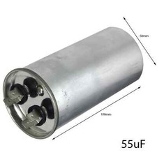 55UF 55MFD AC start run motor capacitor 450v for Household Appliance + Machinery