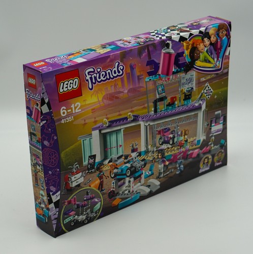 Lego friends tuning workshop - lego,