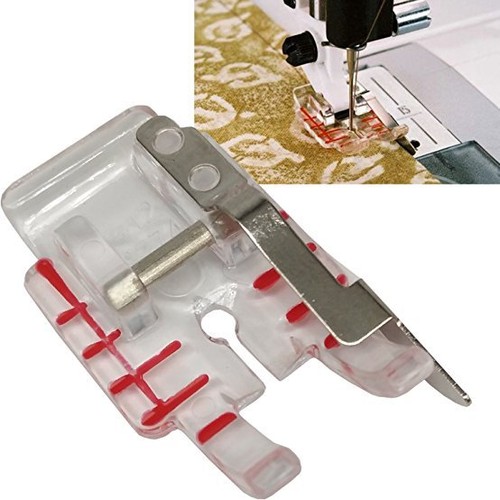 Clear piecing foot with - clear,