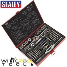 Sealey Tap Die Set 33pc Split