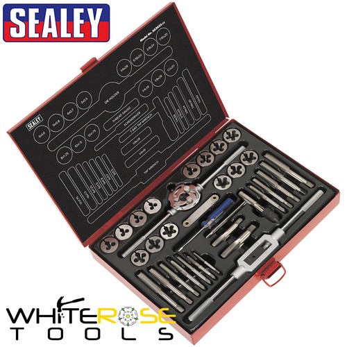Sealey tap die set 33pc - set,